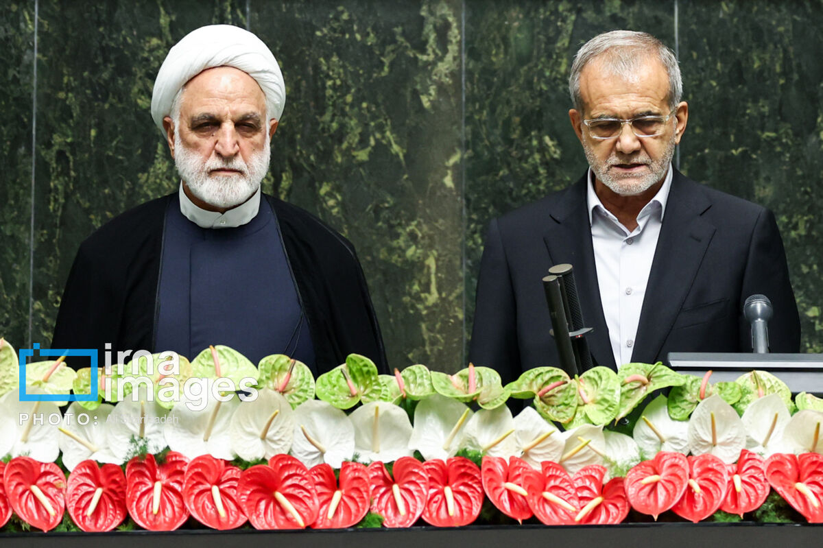 چراغ سبز پزشکیان به تعامل با دنیا بلافاصله بعد از تحلیف + عکس