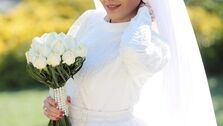 ساره بیات در لباس عروس + عکس