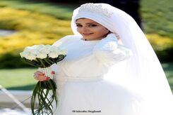 ساره بیات در لباس عروس + عکس