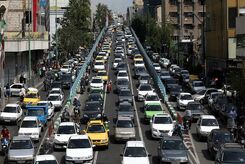 لحظاتی از وضعیت ترافیک امروز در تهران