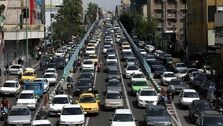 لحظاتی از وضعیت ترافیک امروز در تهران