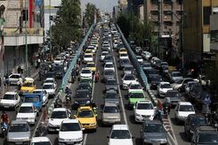 لحظاتی از وضعیت ترافیک امروز در تهران