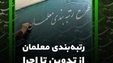 مشکل طرح رتبه بندی معلمان چیست؟ | چرا رتبه بندی معلمان اجرایی نمی‌شود؟