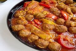 طرز تهیه خورش گوشت قلقلی