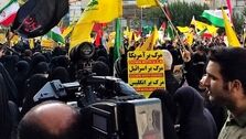 تجمع مردم در تهران و درخواست برای انتقام از اسرائیل + فیلم