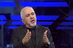 ظریف در کنار فرزندان هاشمی‌ رفسنجانی به مرکز سرطان رفت