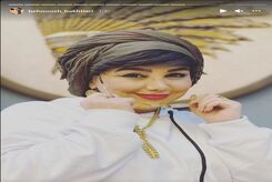 خیابان گردی لاکچری بهنوش بختیاری با ماشین میلیاردی