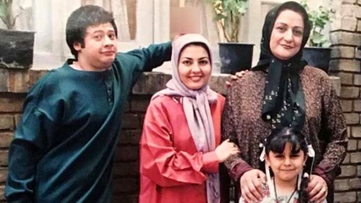 علی صادقی از همسرش رونمایی کرد +عکس خانوادگی